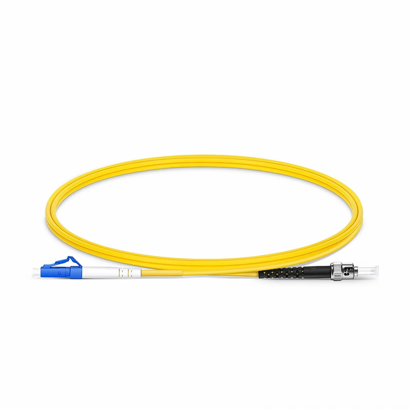 SFPS 1m (3ft) Fiber Patch Cable, 1 Fiber, LC UPC Simplex to ST UPC Simplex, Single Mode (OS2), Riser (OFNR), 2.0mm, Tight-Buffered, Yellow SFPS