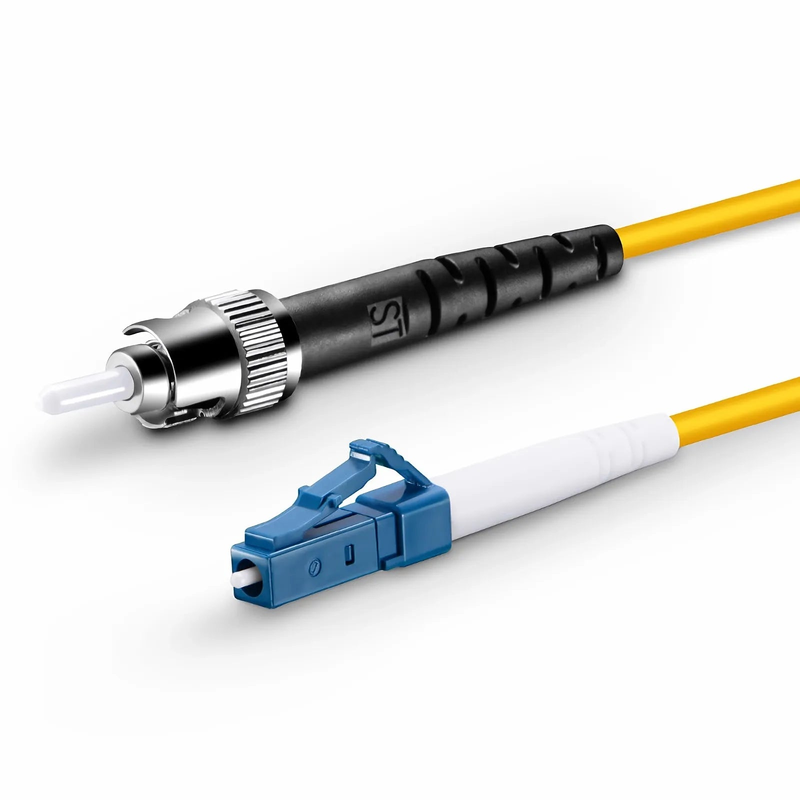 SFPS 1m (3ft) Fiber Patch Cable, 1 Fiber, LC UPC Simplex to ST UPC Simplex, Single Mode (OS2), Riser (OFNR), 2.0mm, Tight-Buffered, Yellow SFPS