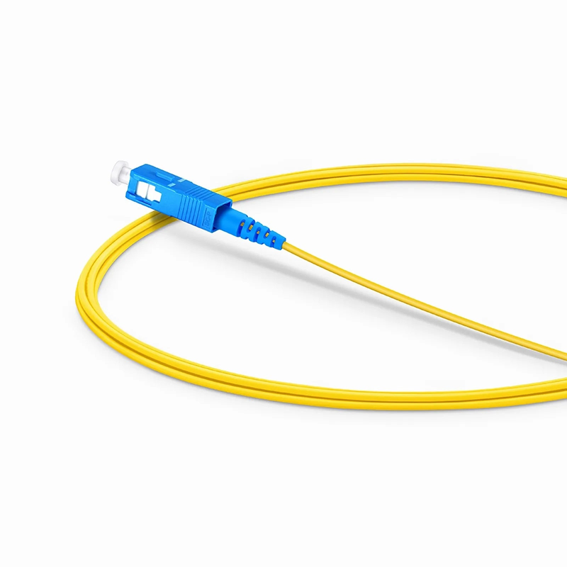 SFPS 2m (7ft) Fiber Patch Cable, 1 Fiber, LC UPC Simplex to SC UPC Simplex, Single Mode (OS2), Riser (OFNR), 1.2mm, Tight-Buffered, Yellow SFPS