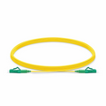 SFPS 5m (16ft) Fiber Patch Cable, 1 Fiber, LC APC Simplex to LC APC Simplex, Single Mode (OS2), Riser (OFNR), 1.2mm, Tight-Buffered, Yellow SFPS