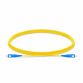 SFPS 5m (16ft) Fiber Patch Cable, 1 Fiber, SC UPC Simplex to SC UPC Simplex, Single Mode (OS2), LSZH, 1.2mm, Tight-Buffered, Yellow SFPS