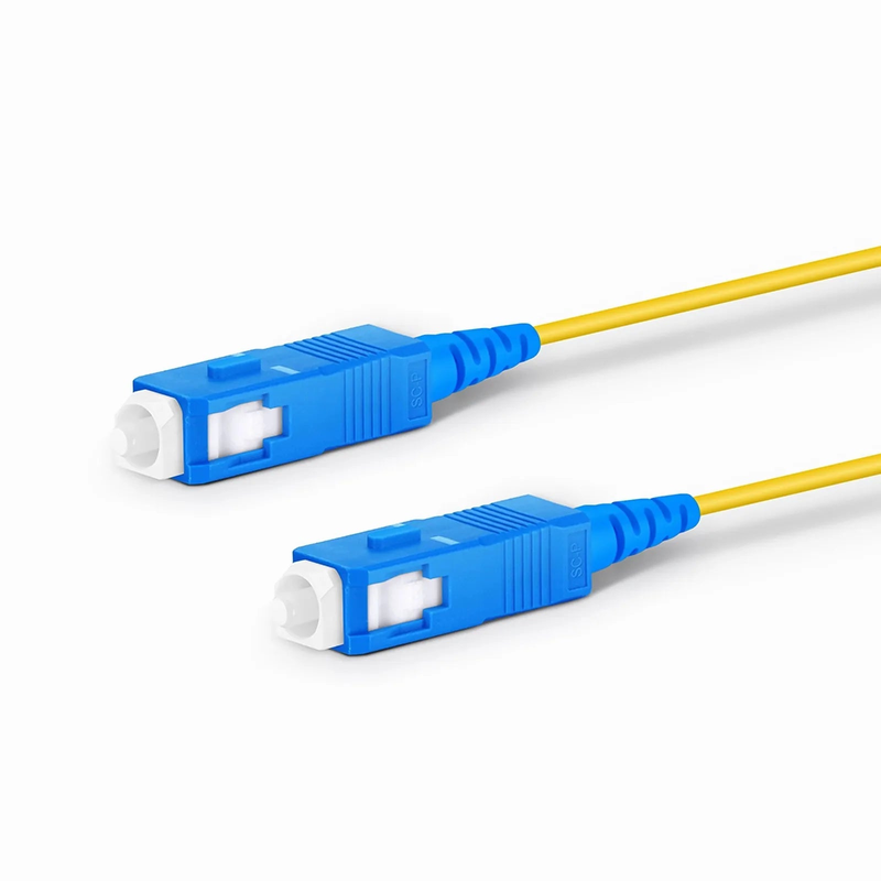 SFPS 5m (16ft) Fiber Patch Cable, 1 Fiber, SC UPC Simplex to SC UPC Simplex, Single Mode (OS2), LSZH, 1.2mm, Tight-Buffered, Yellow SFPS