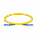 SFPS 2m (7ft) Fiber Patch Cable, 2 Fibers, SN UPC Duplex to SN UPC Duplex Uniboot, Single Mode (OS2), Riser (OFNR), 1.6mm, Yellow, for 400G Network Connection SFPS