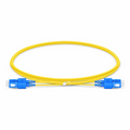 SFPS 2m (7ft) Fiber Patch Cable, 2 Fibers, SC UPC Duplex to SC UPC Duplex, Single Mode (OS2), Riser (OFNR), 1.2mm, Tight-Buffered, Yellow SFPS