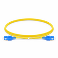 SFPS 3m (10ft) Fiber Patch Cable, 2 Fibers, SC UPC Duplex to SC UPC Duplex, Single Mode (OS2), Riser (OFNR), 1.2mm, Tight-Buffered, Yellow SFPS