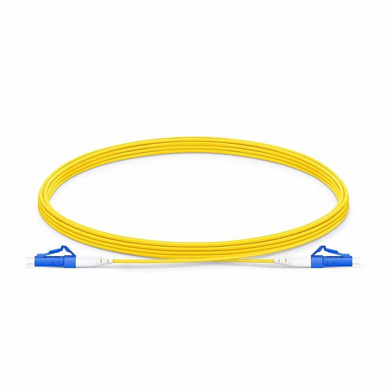 SFPS 5m (16ft) Fiber Patch Cable, 1 Fiber, LC UPC Simplex to LC UPC Simplex, Single Mode (OS2), LSZH, 1.2mm, Tight-Buffered, Yellow SFPS