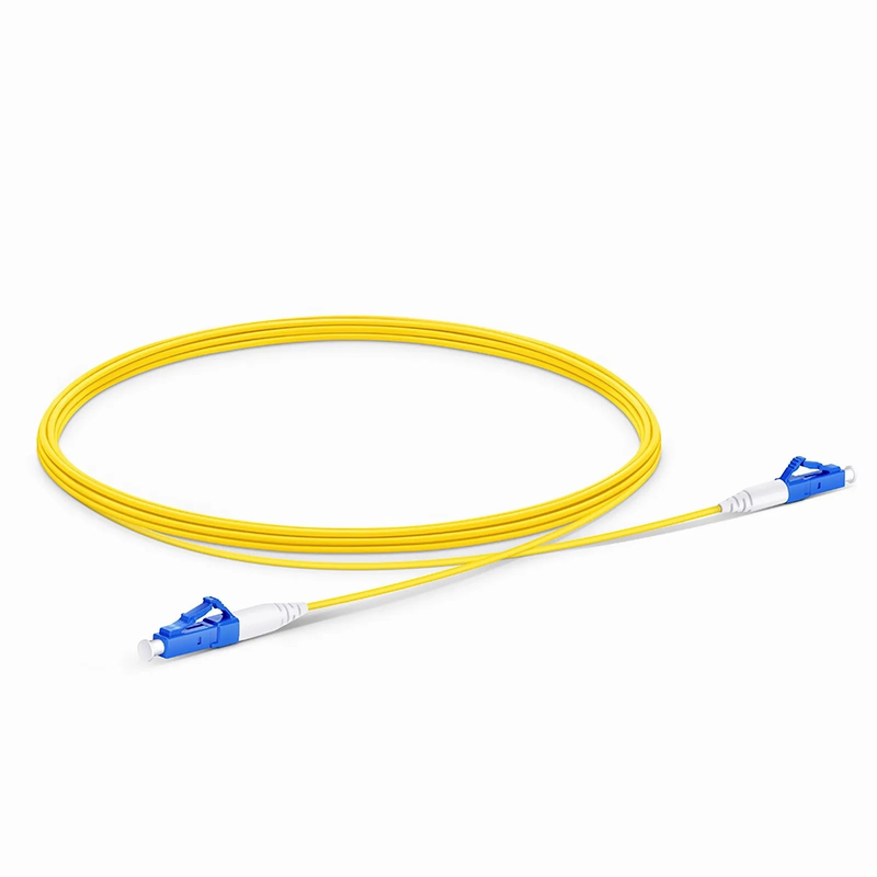 SFPS 3m (10ft) Fiber Patch Cable, 1 Fiber, LC UPC Simplex to LC UPC Simplex, Single Mode (OS2), LSZH, 1.2mm, Tight-Buffered, Yellow SFPS