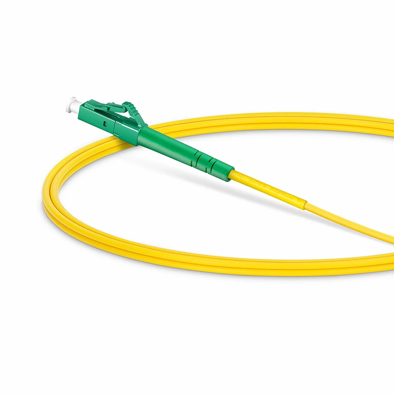 SFPS 1m (3ft) Fiber Patch Cable, 1 Fiber, LC APC Simplex to FC APC Simplex, Single Mode (OS2), Riser (OFNR), 2.0mm, Tight-Buffered, Yellow SFPS