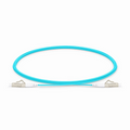SFPS 2m (7ft) Fiber Patch Cable, 1 Fiber, LC UPC Simplex to LC UPC Simplex, Multimode (OM4), LSZH, 1.2mm, Tight-Buffered, Aqua SFPS