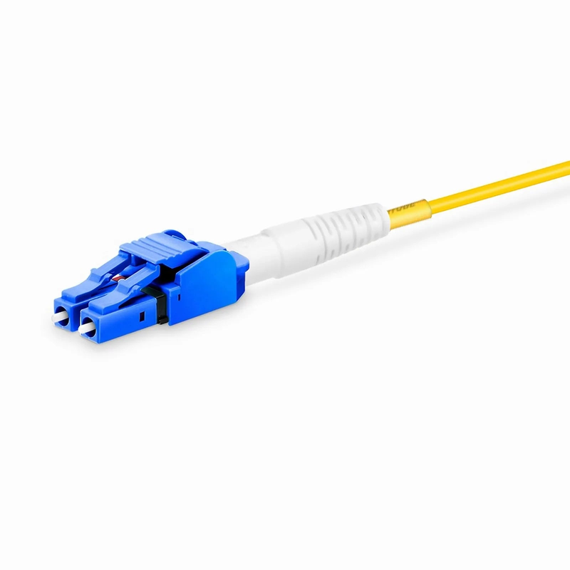 SFPS 3m (10ft) Fiber Patch Cable, 2 Fibers, LC UPC Duplex to LC UPC Duplex Switchable Clip Uniboot, Single Mode (OS2), Riser (OFNR), 2.0mm, Yellow SFPS
