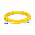 SFPS 10m (33ft) Fiber Patch Cable, 2 Fibers, CSA UPC Duplex to LC UPC Duplex Flat Clip Uniboot, Single Mode (OS2), Riser (OFNR), 2.0mm, Yellow, for 200/400G Network Connection SFPS