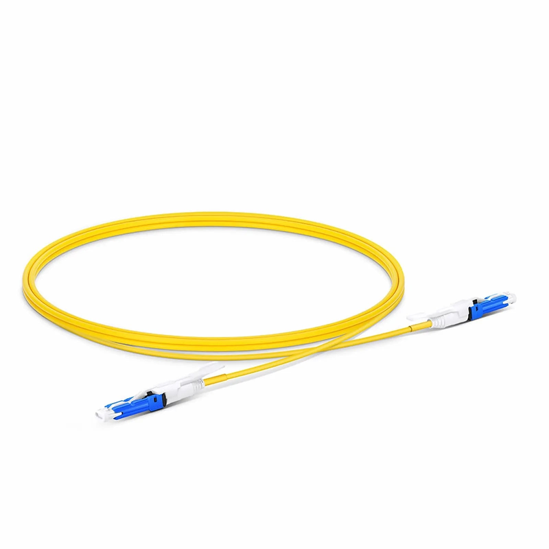 SFPS 1m (3ft) Fiber Patch Cable, 2 Fibers, CSA UPC Duplex to CSA UPC Duplex Uniboot, Single Mode (OS2), Riser (OFNR), 2.0mm, Yellow, for 200/400G Network Connection SFPS
