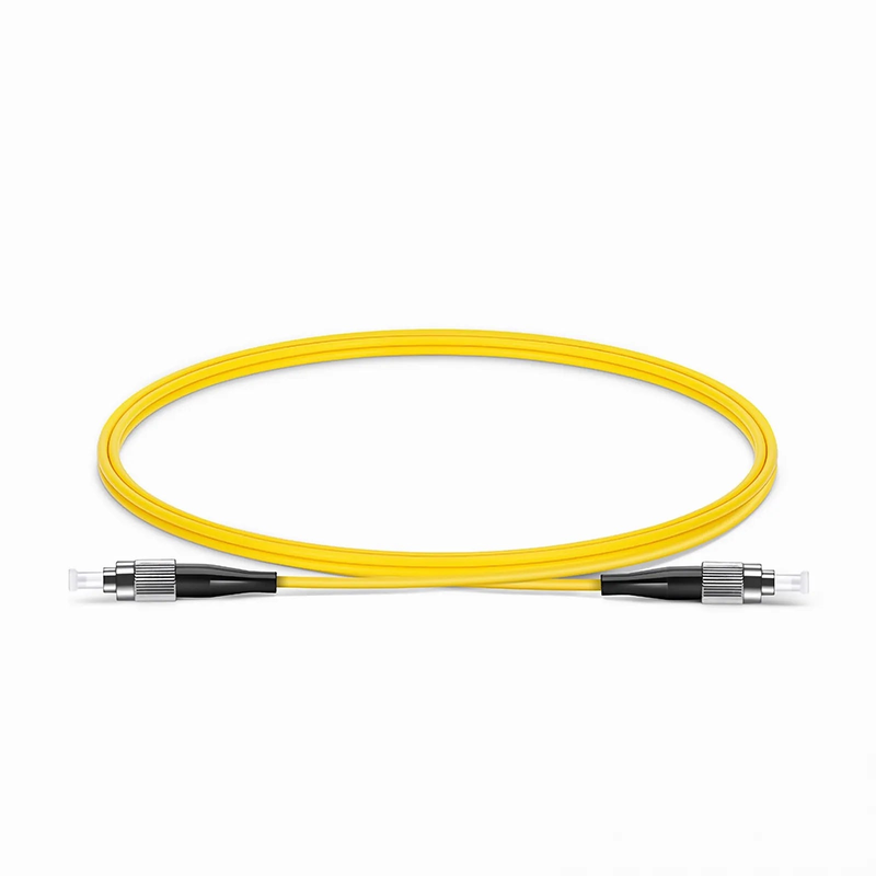 SFPS 1m (3ft) Fiber Patch Cable, 1 Fiber, FC UPC Simplex to FC UPC Simplex, Single Mode (OS2), Riser (OFNR), 2.0mm, Tight-Buffered, Yellow SFPS