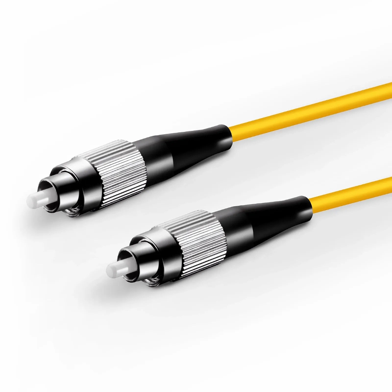 SFPS 1m (3ft) Fiber Patch Cable, 1 Fiber, FC UPC Simplex to FC UPC Simplex, Single Mode (OS2), Riser (OFNR), 2.0mm, Tight-Buffered, Yellow SFPS