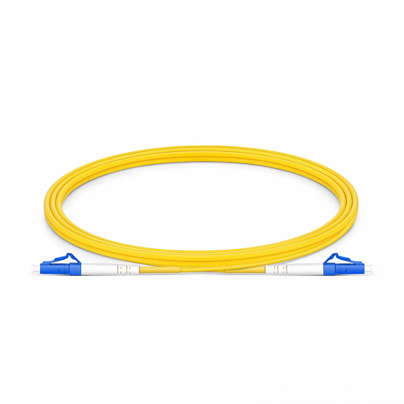 SFPS 2m (7ft) Fiber Patch Cable, 1 Fiber, LC UPC Simplex to LC UPC Simplex, Single Mode (OS2), Riser (OFNR), 2.0mm, Tight-Buffered, Yellow, 10 Pcs/Pack SFPS