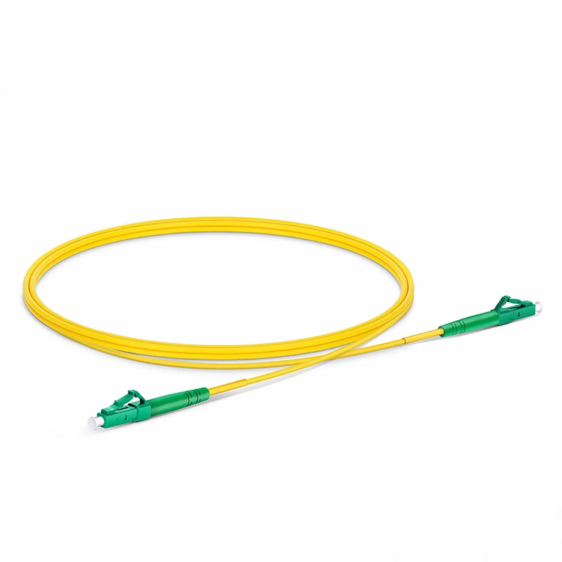 SFPS 1m (3ft) Fiber Patch Cable, 1 Fiber, LC APC Simplex to LC APC Simplex, Single Mode (OS2), Riser (OFNR), 2.0mm, Tight-Buffered, Yellow SFPS