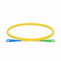 SFPS 1m (3ft) Fiber Patch Cable, 1 Fiber, SC UPC Simplex to SC APC Simplex, Single Mode (OS2), Riser (OFNR), 2.0mm, Tight-Buffered, Yellow