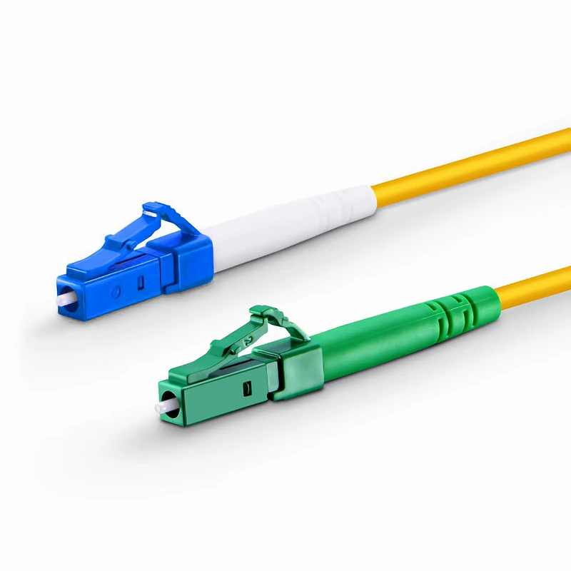 SFPS 1m (3ft) Fiber Patch Cable, 1 Fiber, LC UPC Simplex to LC APC Simplex, Single Mode (OS2), Riser (OFNR), 2.0mm, Tight-Buffered, Yellow SFPS