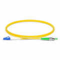 SFPS 1m (3ft) Fiber Patch Cable, 1 Fiber, LC UPC Simplex to FC APC Simplex, Single Mode (OS2), Riser (OFNR), 2.0mm, Tight-Buffered, Yellow SFPS