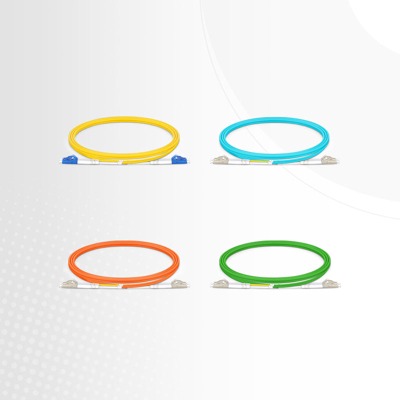 SFPS 3m (10ft) Fiber Patch Cable, 2 Fibers, G.651, LC UPC Duplex to SC UPC Duplex, Multimode (OM1), Riser (OFNR), 2.0mm, Tight-Buffered, Orange SFPS