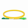 SFPS 1m (3ft) Fiber Patch Cable, 2 Fibers, LC APC Duplex to SC APC Duplex, Single Mode (OS2), Riser (OFNR), 2.0mm, Tight-Buffered, Yellow SFPS