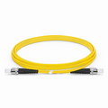 SFPS 2m (7ft) Fiber Patch Cable, 2 Fibers, ST UPC to ST UPC, Single Mode (OS2), Riser (OFNR), 2.0mm, Tight-Buffered, Yellow SFPS