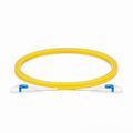 SFPS 2m (7ft) Fiber Patch Cable, 2 Fibers, LC UPC Duplex to LC UPC Duplex Flat Clip Uniboot, Single Mode (OS2), Riser (OFNR), 2.0mm, Yellow SFPS