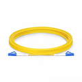 SFPS 5m (16ft) Fiber Patch Cable, 1 Fiber, G.657.A2, LC UPC Simplex to LC UPC Simplex, Single Mode (OS2), Riser (OFNR), 2.0mm, Tight-Buffered, Yellow SFPS