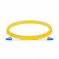 SFPS 3m (10ft) Fiber Patch Cable, 1 Fiber, G.657.A2, LC UPC Simplex to LC UPC Simplex, Single Mode (OS2), Riser (OFNR), 2.0mm, Tight-Buffered, Yellow SFPS