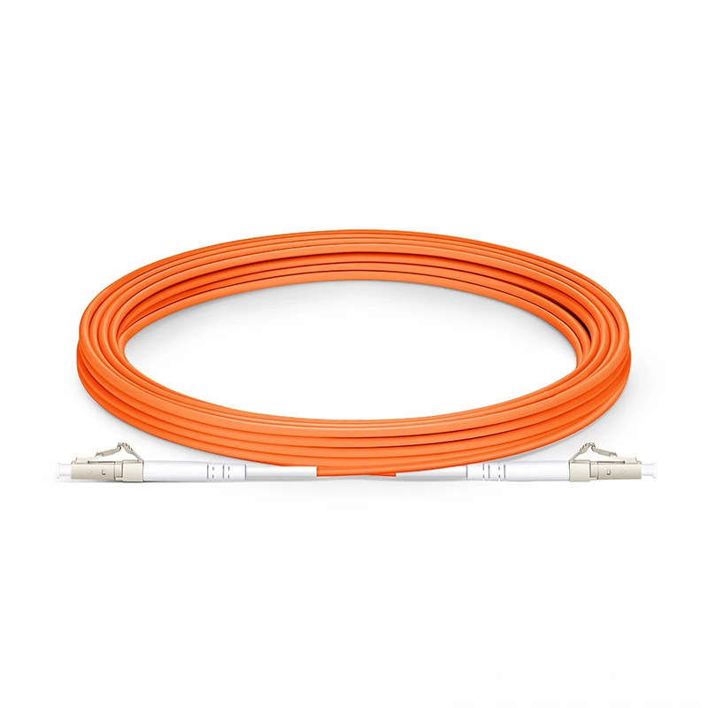 SFPS 5m (16ft) Fiber Patch Cable, 1 Fiber, G.651, LC UPC Simplex to LC UPC Simplex, Multimode (OM1), Riser (OFNR), 2.0mm, Tight-Buffered, Orange SFPS