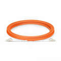 SFPS 5m (16ft) Fiber Patch Cable, 1 Fiber, G.651, LC UPC Simplex to LC UPC Simplex, Multimode (OM1), Riser (OFNR), 2.0mm, Tight-Buffered, Orange SFPS