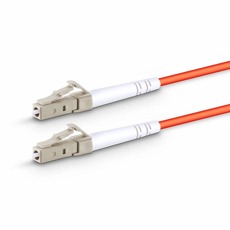 SFPS 2m (7ft) Fiber Patch Cable, 1 Fiber, G.651, LC UPC Simplex to LC UPC Simplex, Multimode (OM1), Riser (OFNR), 2.0mm, Tight-Buffered, Orange SFPS