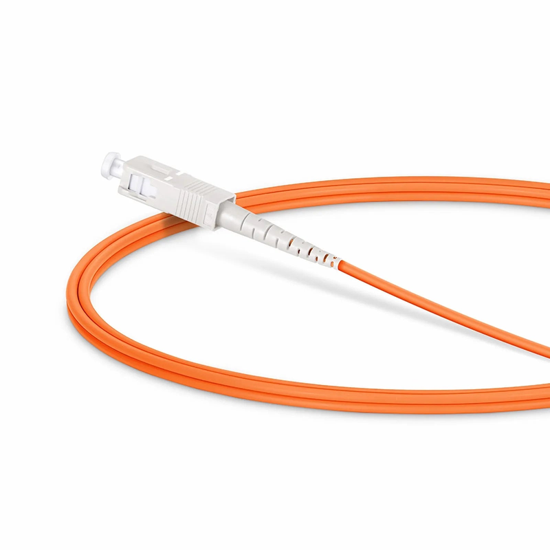 SFPS 1m (3ft) Fiber Patch Cable, 1 Fiber, G.651, SC UPC Simplex to SC UPC Simplex, Multimode (OM1), Riser (OFNR), 2.0mm, Tight-Buffered, Orange SFPS