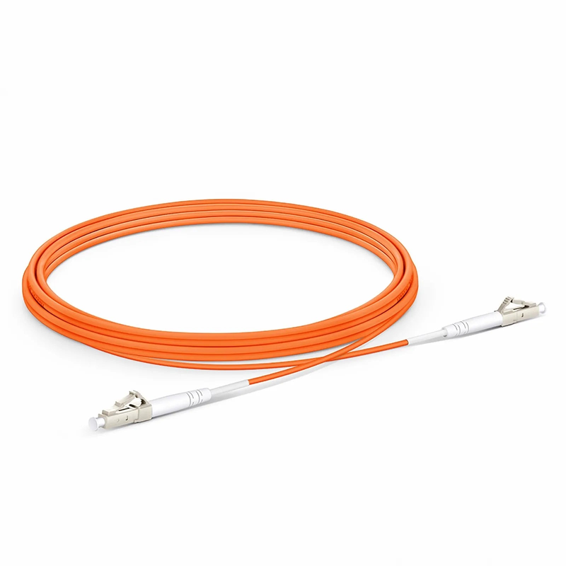 SFPS 3m (10ft) Fiber Patch Cable, 1 Fiber, G.651, LC UPC Simplex to LC UPC Simplex, Multimode (OM1), Riser (OFNR), 2.0mm, Tight-Buffered, Orange SFPS