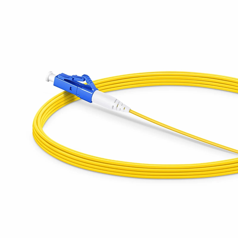 SFPS 5m (16ft) Fiber Patch Cable, 1 Fiber, LC UPC Simplex to LC UPC Simplex, Single Mode (OS2), Riser (OFNR), 1.2mm, Tight-Buffered, Yellow SFPS