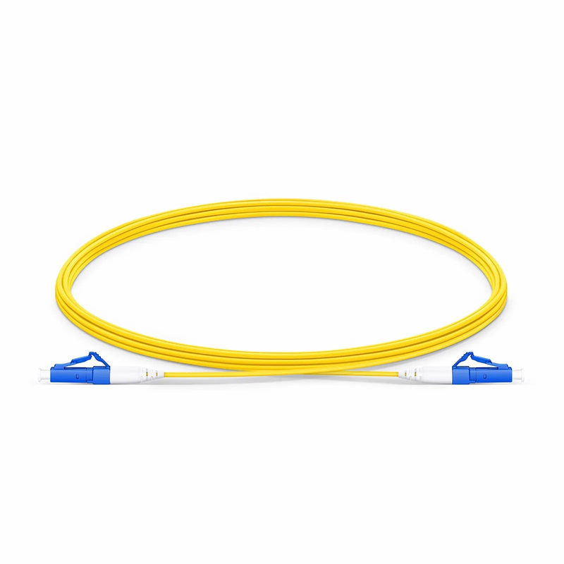SFPS 3m (10ft) Fiber Patch Cable, 1 Fiber, LC UPC Simplex to LC UPC Simplex, Single Mode (OS2), Riser (OFNR), 1.2mm, Tight-Buffered, Yellow SFPS