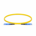 SFPS 1m (3ft) Fiber Patch Cable, 2 Fibers, SN UPC Duplex to SN UPC Duplex Uniboot, Single Mode (OS2), Riser (OFNR), 1.6mm, Yellow, for 400G Network Connection SFPS