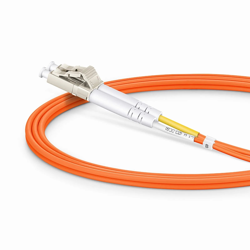 SFPS 1m (3ft) Fiber Patch Cable, 2 Fibers, LC UPC Duplex to SC UPC Duplex, Multimode (OM2), Riser (OFNR), 2.0mm, Tight-Buffered, Orange SFPS