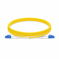 SFPS 5m (16ft) Fiber Patch Cable, 2 Fibers, LC UPC Duplex to LC UPC Duplex, Single Mode (OS2), Plenum (OFNP), 1.6mm, Tight-Buffered, Yellow SFPS