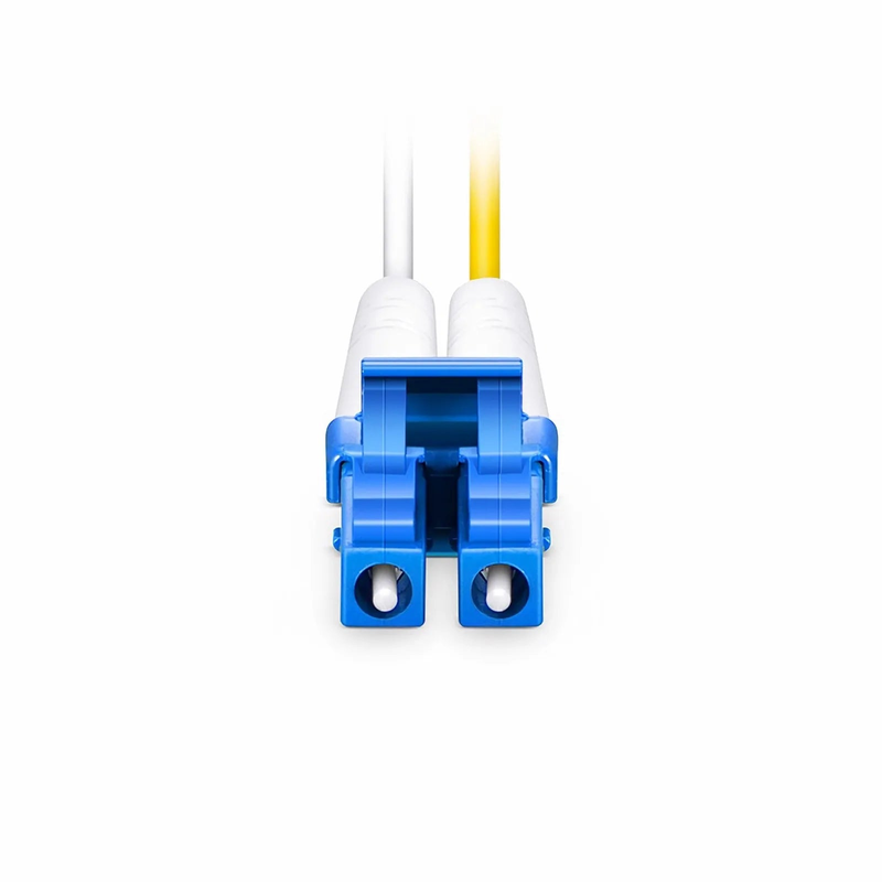 SFPS 5m (16ft) Fiber Patch Cable, 2 Fibers, LC UPC Duplex to LC UPC Duplex, Single Mode (OS2), Plenum (OFNP), 1.6mm, Tight-Buffered, Yellow SFPS