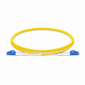SFPS 2m (7ft) Fiber Patch Cable, 2 Fibers, LC UPC Duplex to LC UPC Duplex, Single Mode (OS2), Plenum (OFNP), 1.6mm, Tight-Buffered, Yellow SFPS