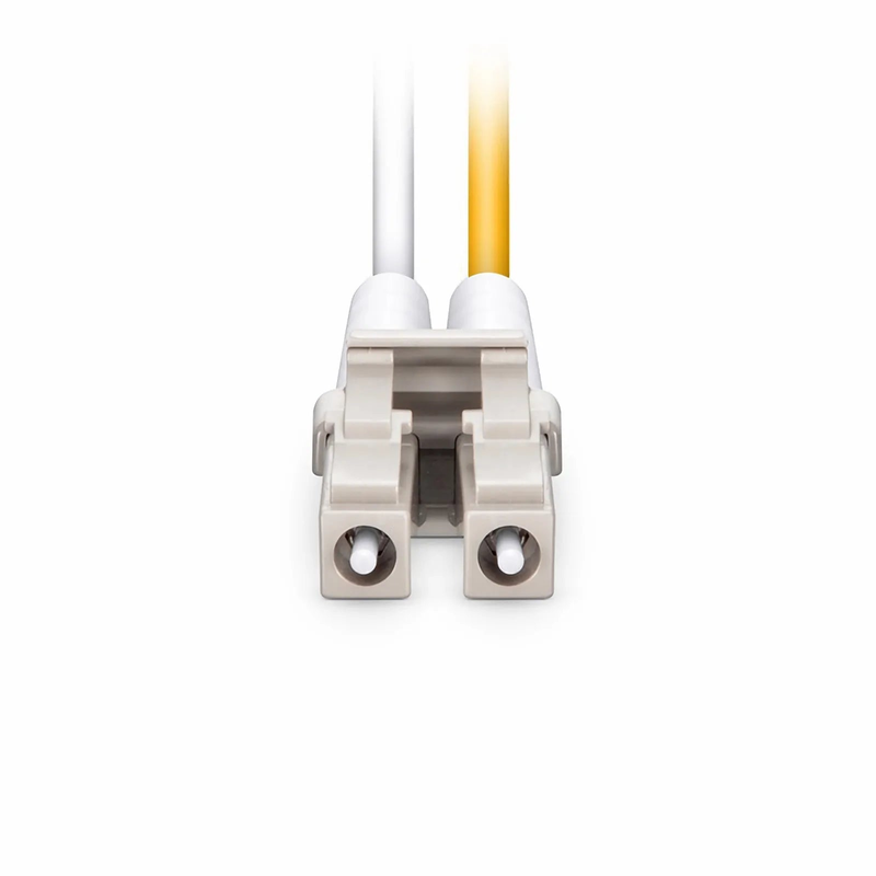 SFPS 7m (23ft) Fiber Patch Cable, 2 Fibers, LC UPC Duplex to LC UPC Duplex, Multimode (OM3), Riser (OFNR), 2.0mm, Tight-Buffered, Aqua SFPS