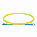 SFPS 1m (3ft) Fiber Patch Cable, 1 Fiber, LC APC Simplex to SC UPC Simplex, Single Mode (OS2), Riser (OFNR), 2.0mm, Tight-Buffered, Yellow SFPS