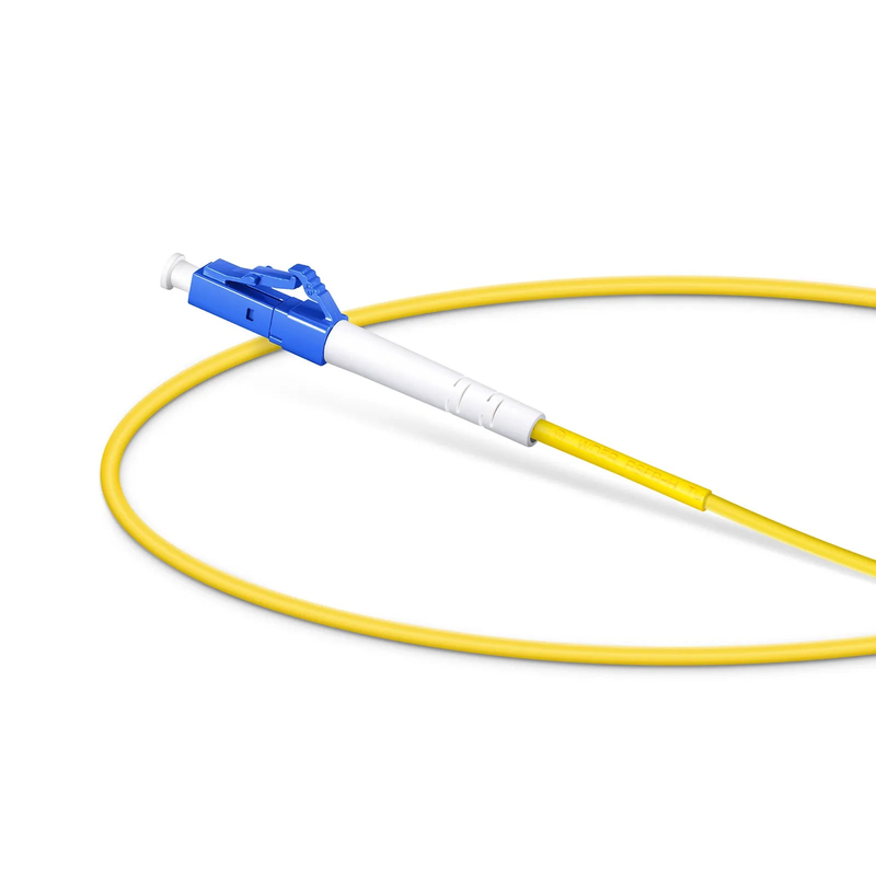 SFPS 0.5m (1.6ft) Fiber Patch Cable, 1 Fiber, LC UPC Simplex to SC APC Simplex, Single Mode (OS2), Riser (OFNR), 2.0mm, Tight-Buffered, Yellow SFPS