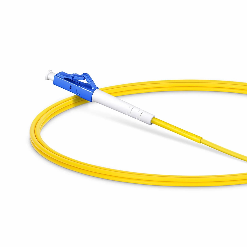 SFPS 1m (3ft) Fiber Patch Cable, 1 Fiber, LC UPC Simplex to LC APC Simplex, Single Mode (OS2), Riser (OFNR), 2.0mm, Tight-Buffered, Yellow SFPS