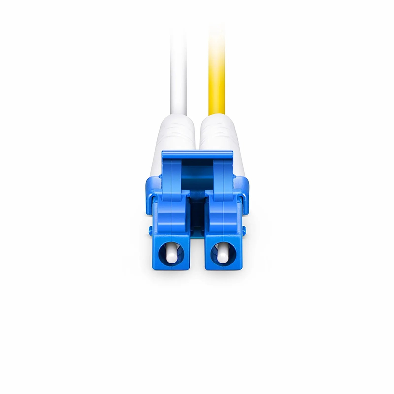 SFPS 3m (10ft) Fiber Patch Cable, 2 Fibers, LC UPC Duplex to LC UPC Duplex, Single Mode (OS2), Riser (OFNR), 2.0mm, Tight-Buffered, Yellow, 10 Pcs/Pack SFPS