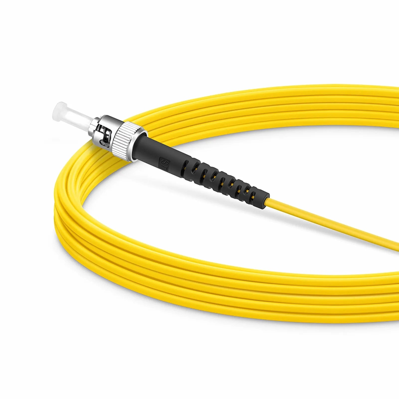 SFPS 5m (16ft) Fiber Patch Cable, 1 Fiber, SC UPC Simplex to ST UPC Simplex, Single Mode (OS2), Riser (OFNR), 1.6mm, Tight-Buffered, Yellow SFPS