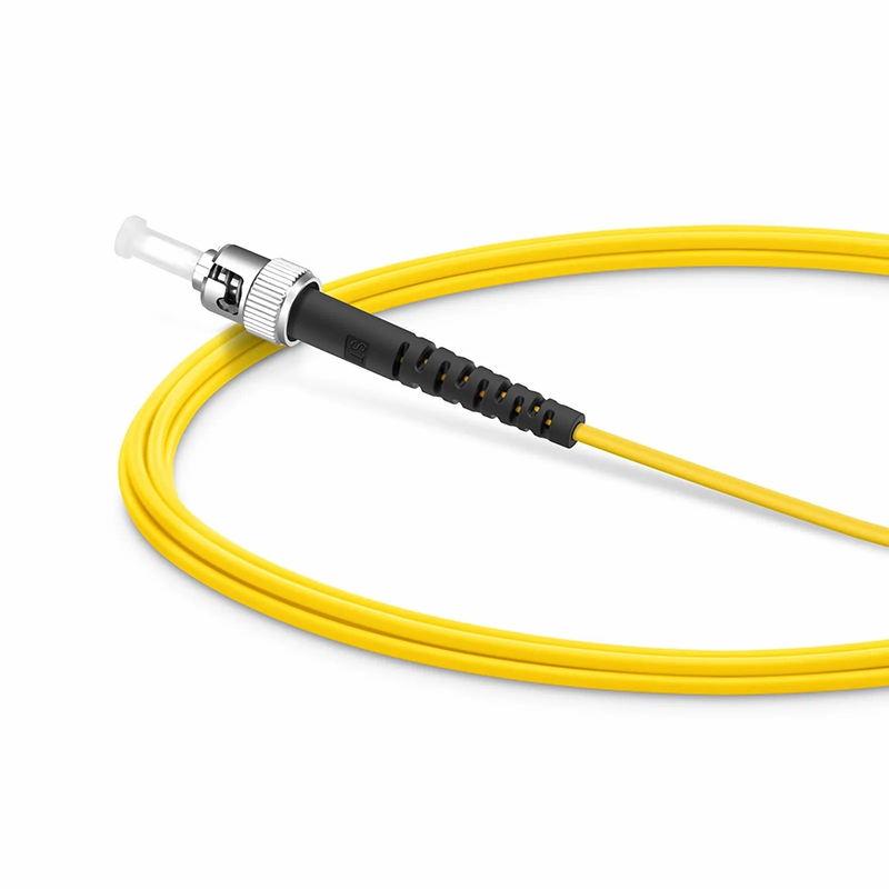 SFPS 2m (7ft) Fiber Patch Cable, 1 Fiber, SC UPC Simplex to ST UPC Simplex, Single Mode (OS2), Riser (OFNR), 1.6mm, Tight-Buffered, Yellow SFPS