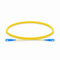SFPS 3m (10ft) Fiber Patch Cable, 1 Fiber, SC UPC Simplex to SC UPC Simplex, Single Mode (OS2), Riser (OFNR), 1.2mm, Tight-Buffered, Yellow SFPS