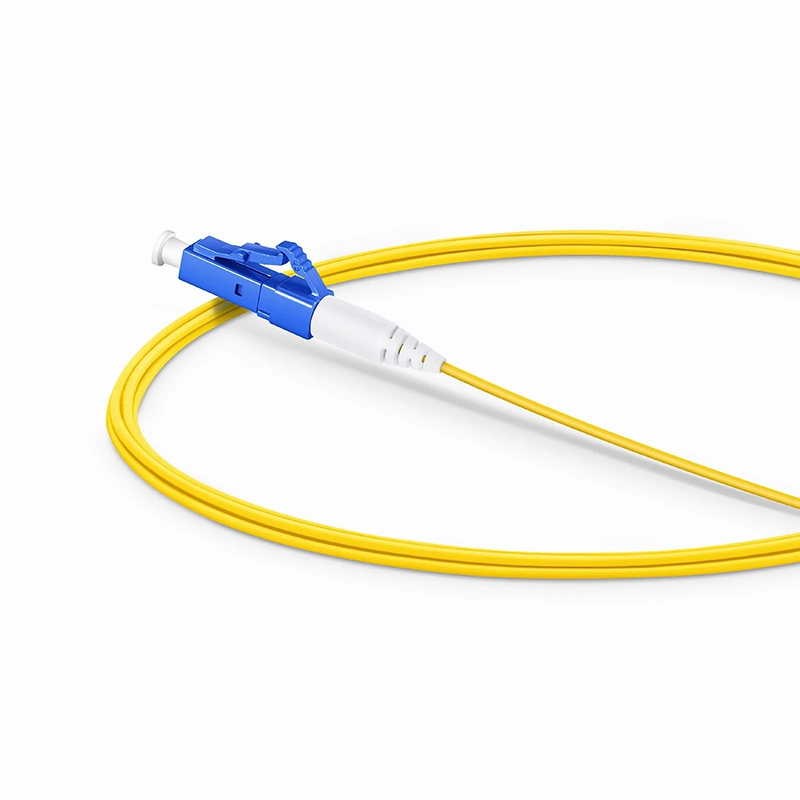 SFPS 2m (7ft) Fiber Patch Cable, 1 Fiber, LC UPC Simplex to LC UPC Simplex, Single Mode (OS2), Riser (OFNR), 1.2mm, Tight-Buffered, Yellow SFPS